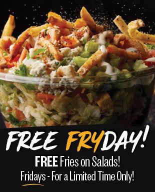 Breaking News: Free Fries on Salads on Fridays in November