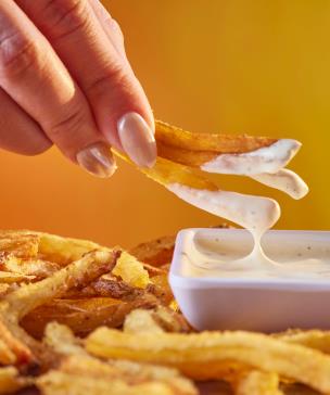 Enjoy $1 Fries Only in the App ALL MARCH LONG
