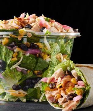 All Signature Salads and Wraps are $10.99!