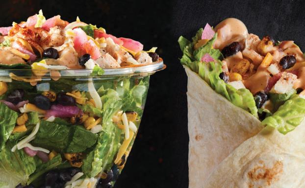 All Signature Salads and Wraps are $10.99!