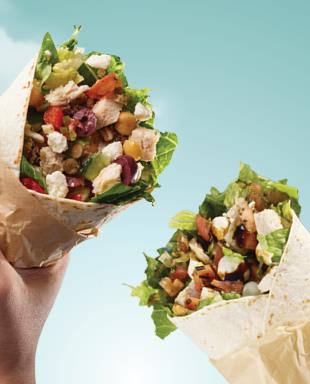 That’s Amore with our Mediterranean Wraps