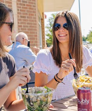 Our Patios are Open!