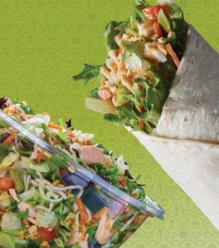 Salad or Wrap? Trick Question. It’s the Same Great Stuff.