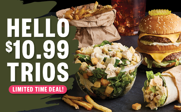 Introducing NEW $10.99 Total Trio Deals