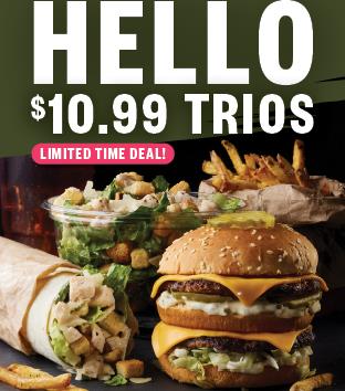 Introducing NEW $10.99 Total Trio Deals