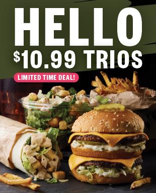 Introducing NEW $10.99 Total Trio Deals