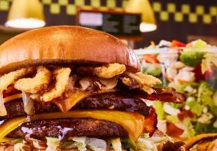 Celebrate National Burger and Salad Month at Hello Bistro