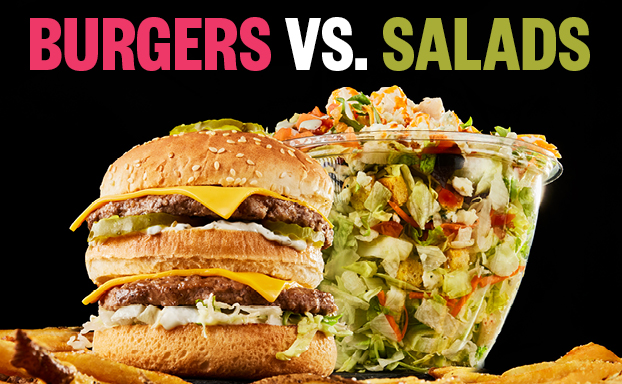 Burgers vs. Salads: Which Lunch Option Is Right for You?