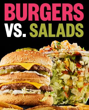 Burgers vs. Salads: Which Lunch Option Is Right for You?