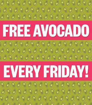 FREE AVO FRIDAYS at Hello Bistro
