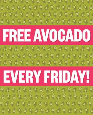 FREE AVO FRIDAYS at Hello Bistro