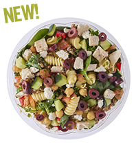 Mediterranean Pasta + Greens Image