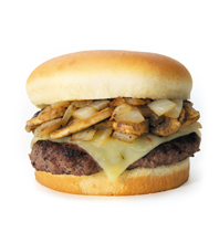 Mushroom & Onion Jack Burger Image