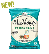 Miss Vickie's® Sea Salt and Vinegar Chips Image