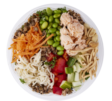Thai Peanut Salmon Grain Bowl Image