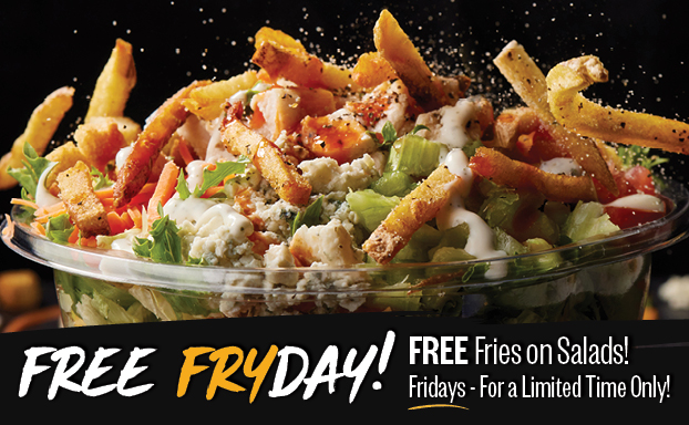 Breaking News: Free Fries on Salads on Fridays in November