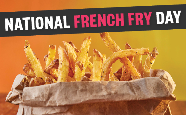 Enjoy $1 French Fries in the App for National French Fry Day