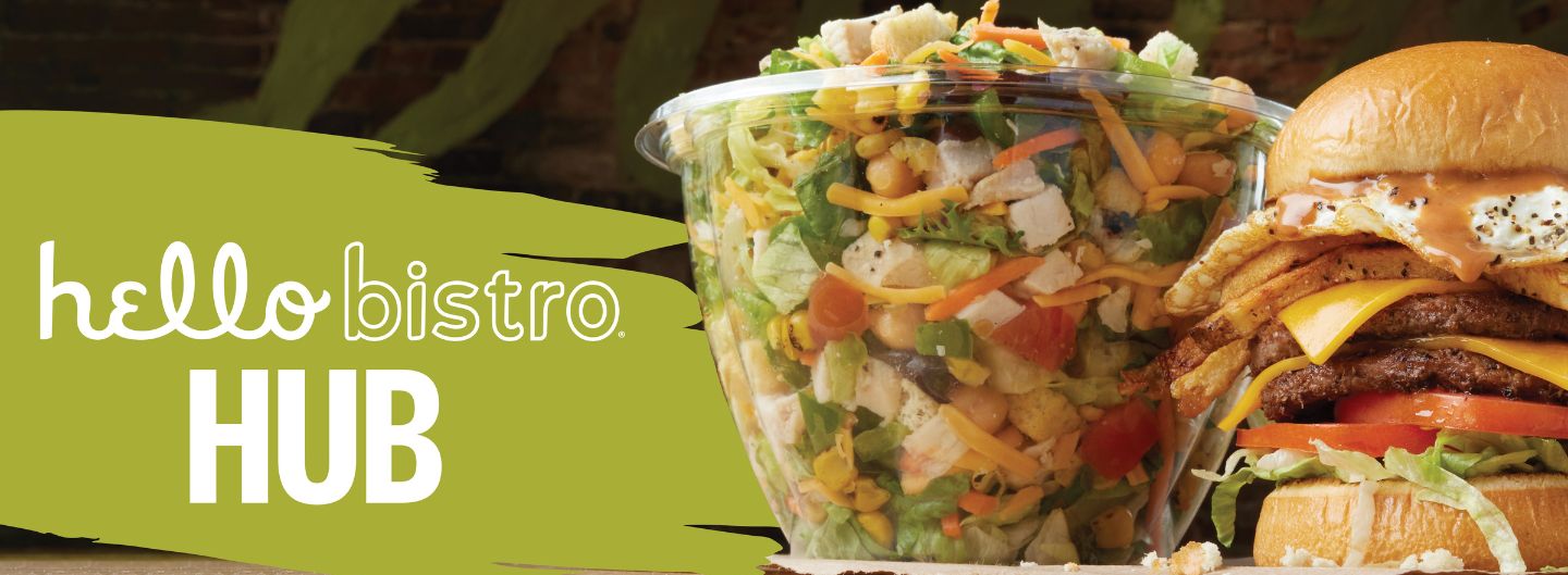 hello bistro hub delivery salads and burgers